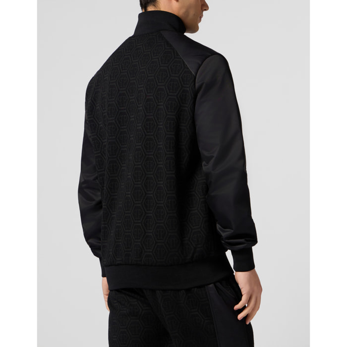 PHILIPP PLEIN Composed Tracksuit Jacket Monogram Monogram