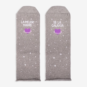 Calcetines "La mejor madre de la galaxia"