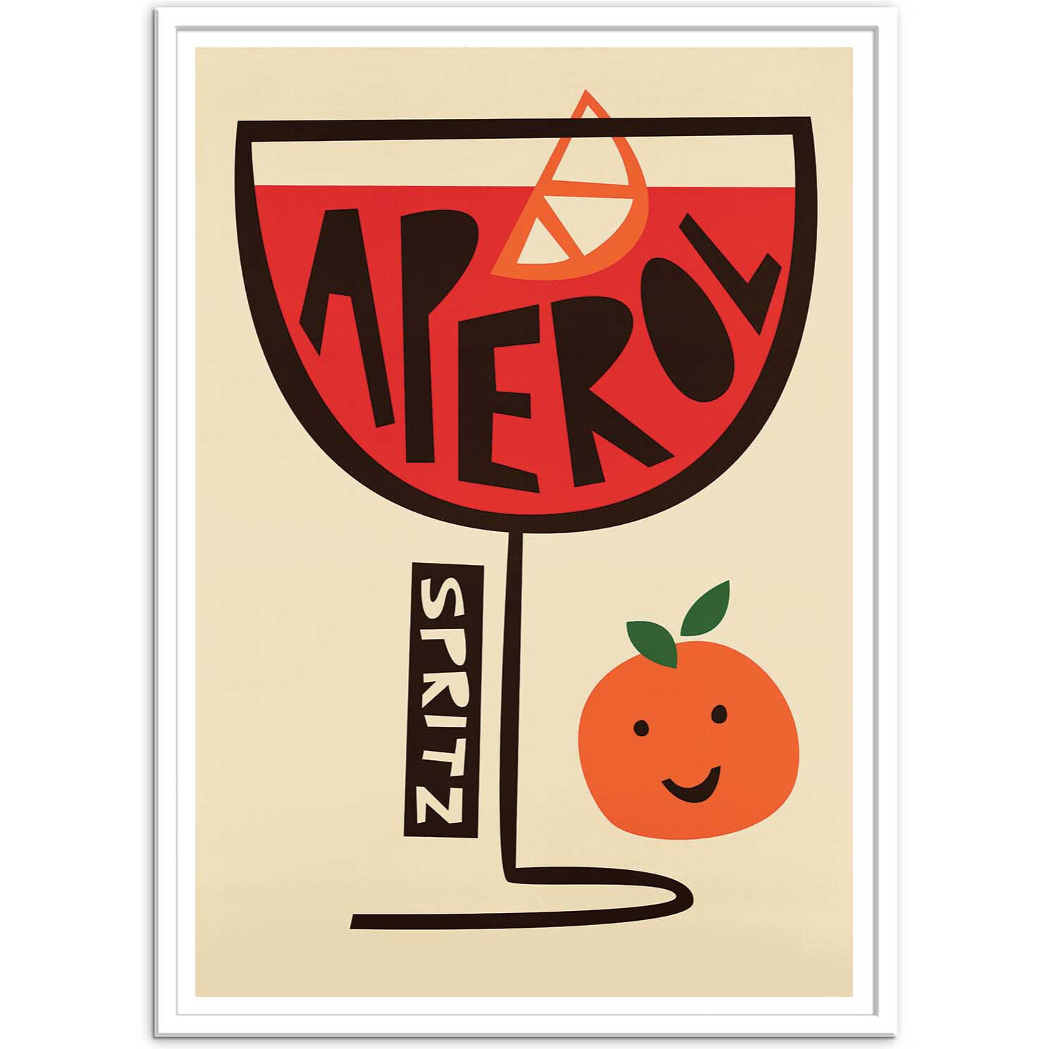 Affiche - Aperol Spritz - Fox and Velvet