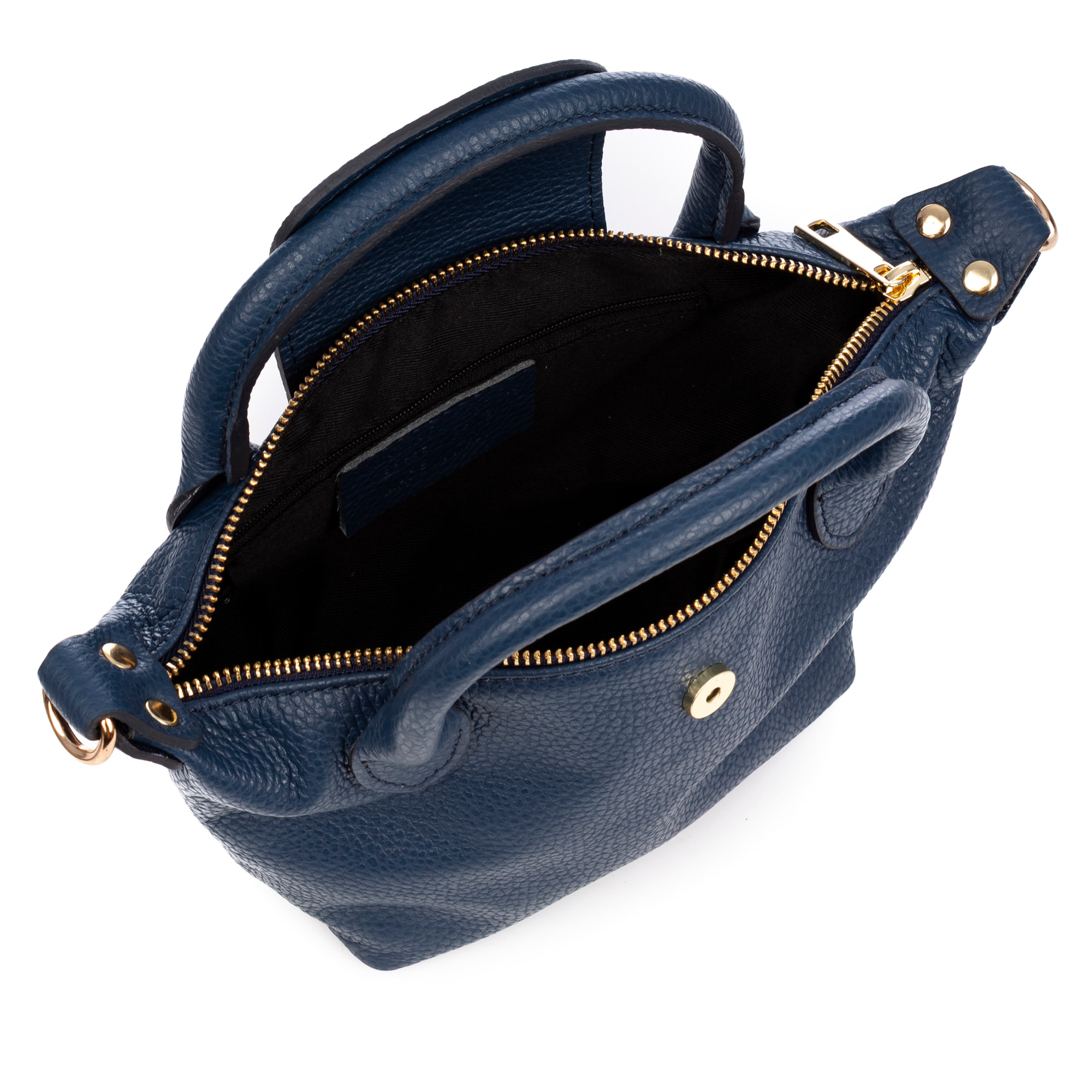 Aurano bolso bandolera tipo Tote mujer. Piel auténtica Dollaro bitono.