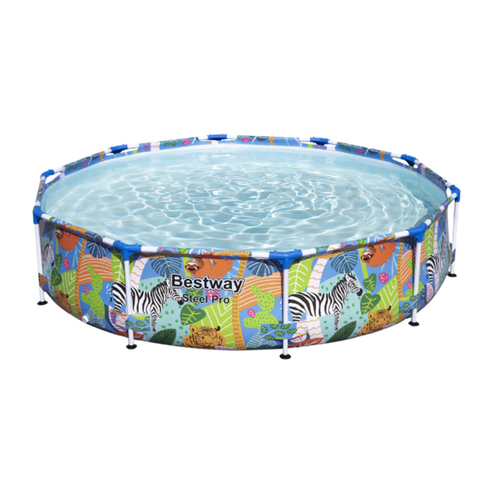 Bestway Piscine hors sol - Ronde - Steel Pro - 305 x 66 cm