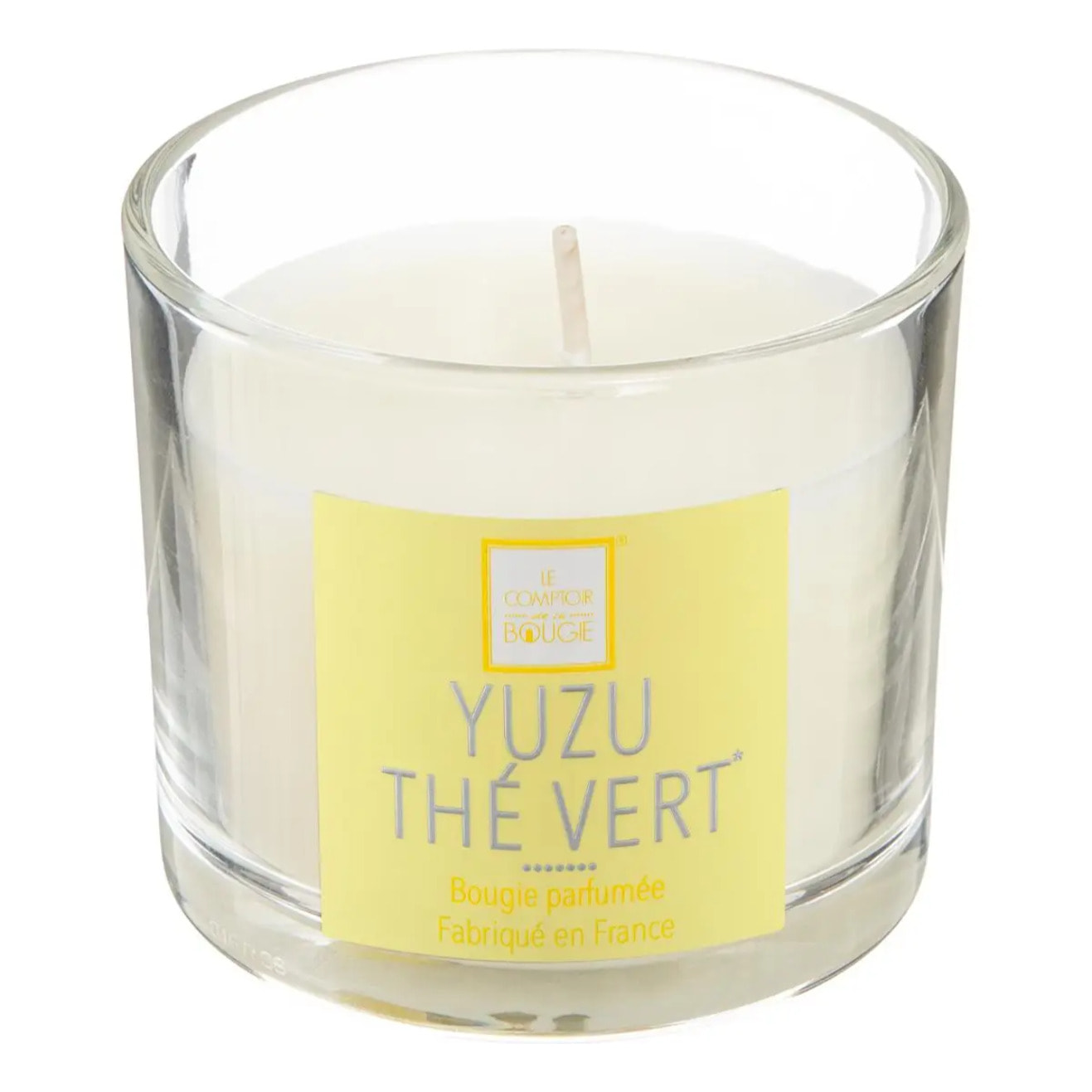 Bougie parfumée "Elea" - yuzu et thé vert - 100g
