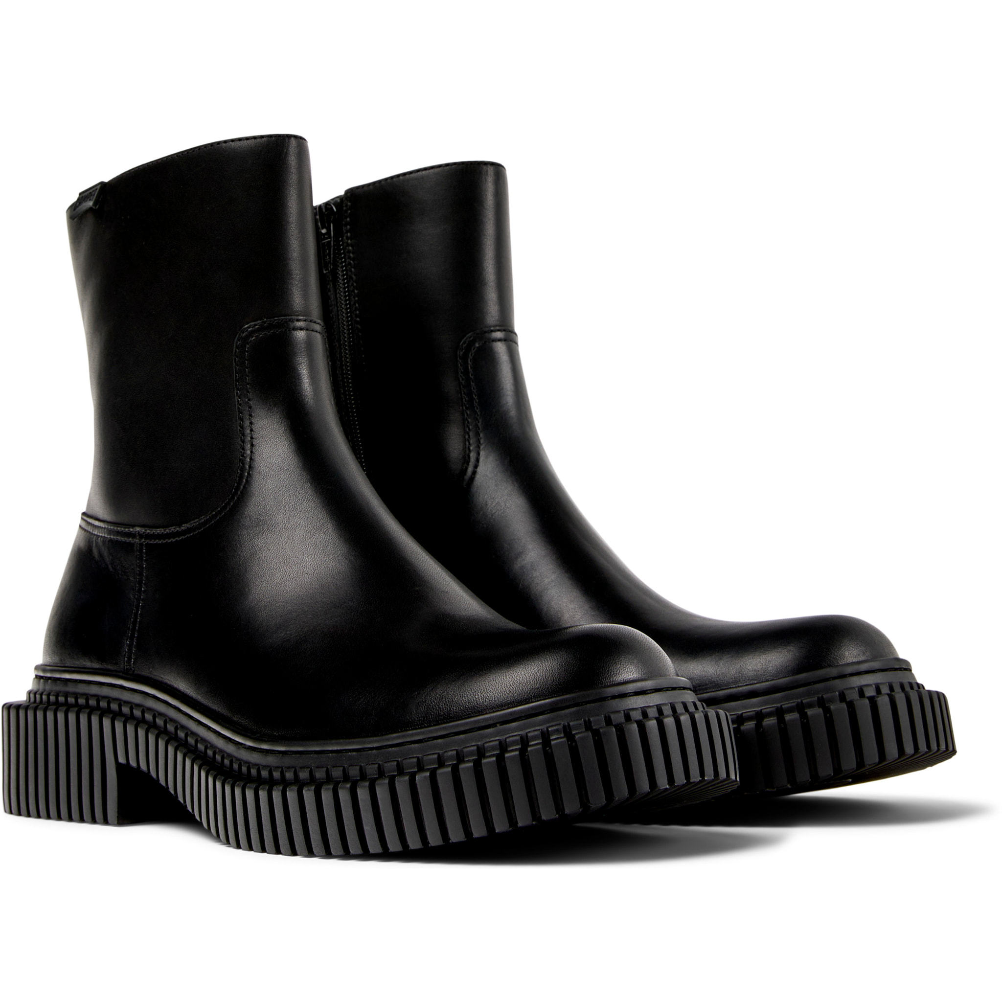 Stivaletti - CAMPER Pix Berlin - Nero - Pelle liscia