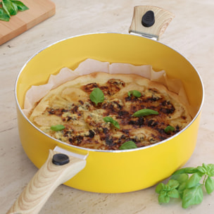 Poêle multifonction en revêtement céramique - tous feux COLORAMA