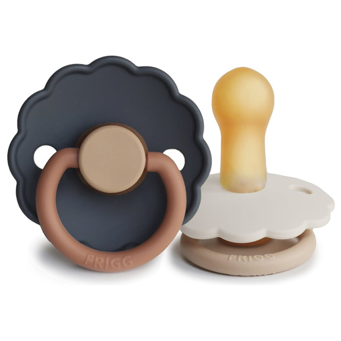 Frigg Pack 2 Chupetes Latex Daisy
