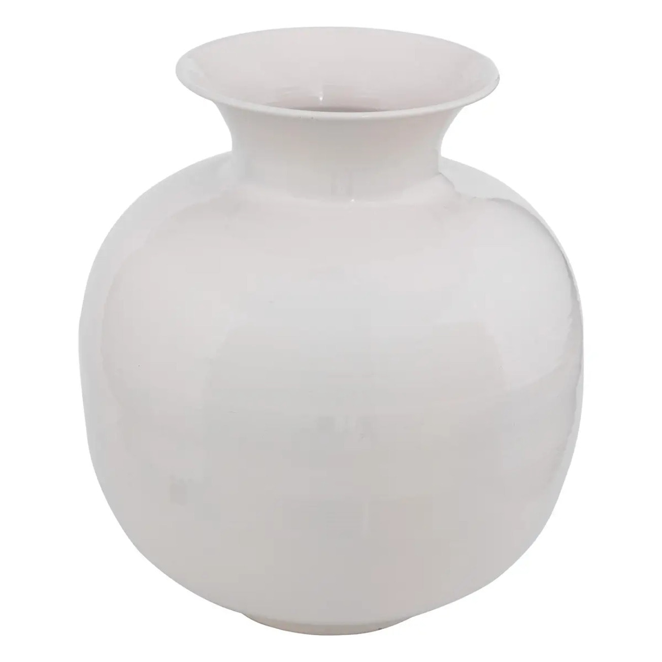 Vase "Kian" blanc H33,5cm