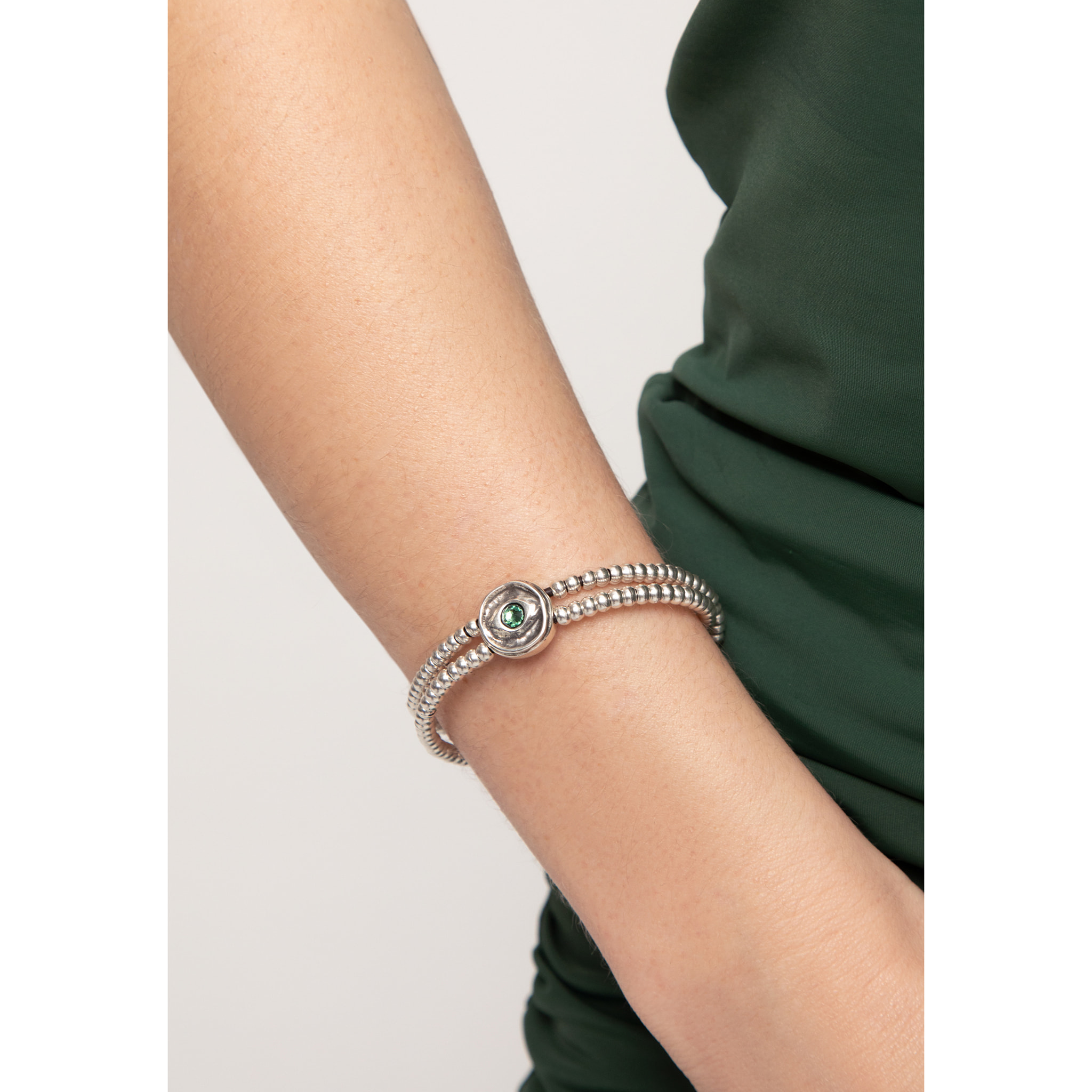 Pulsera SER INTUITIVA VERDE M