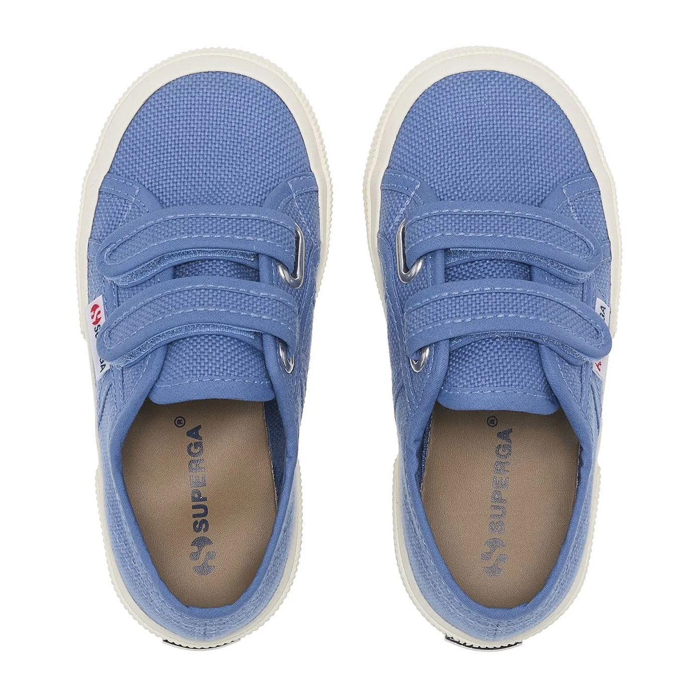 Le Superga Bambino/a Blu 2750-Cotjstrap Classic