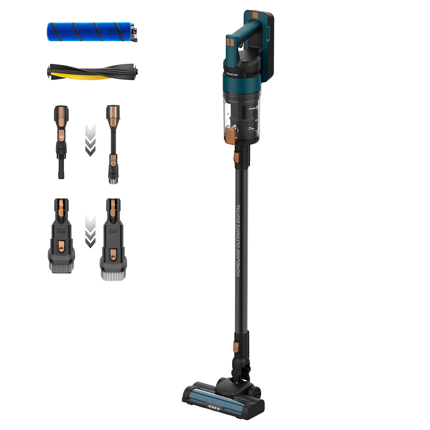 Aspirador escoba Homeland Ultimate Digital | 400W - Taurus