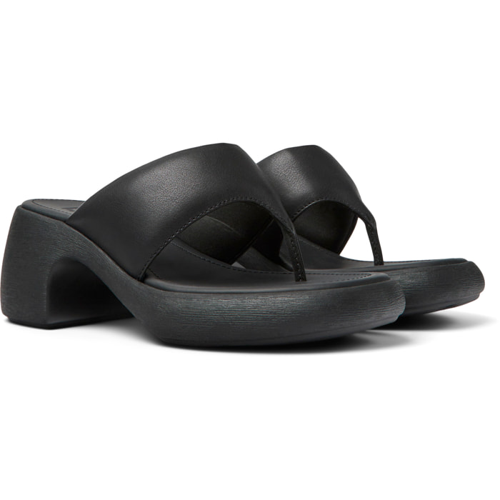 Sandalias - CAMPER Thelma - Negro - Cuero liso