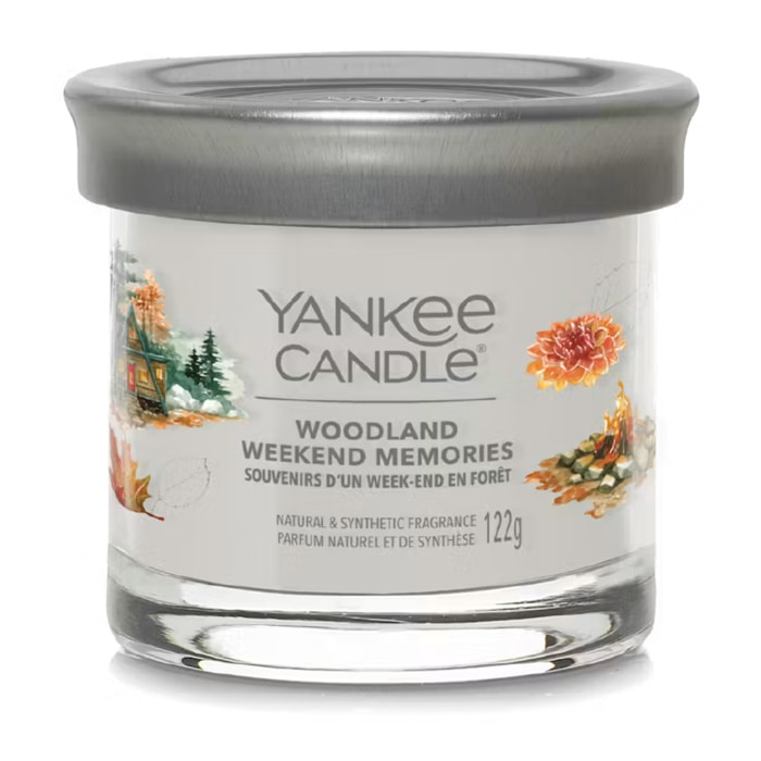 Candela piccola signature Woodland Weekend Memories Yankee Candle