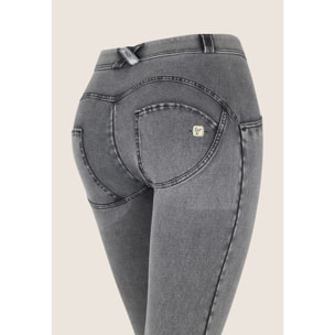 Jeggings push up WR.UP® superskinny jersey-denim organico