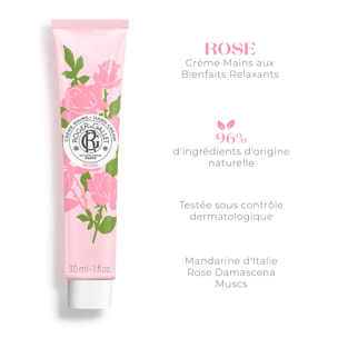 Rose - Crème Mains Bienfaisante 30 ml