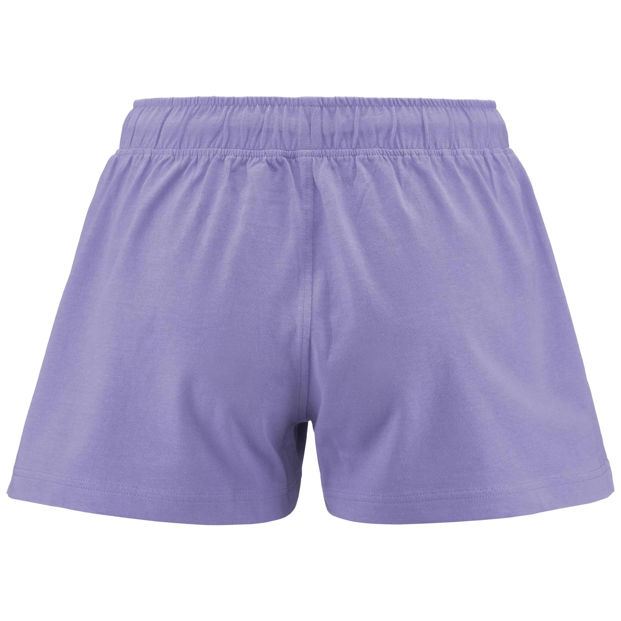 Pantaloncini Kappa Donna LOGO CABER Viola