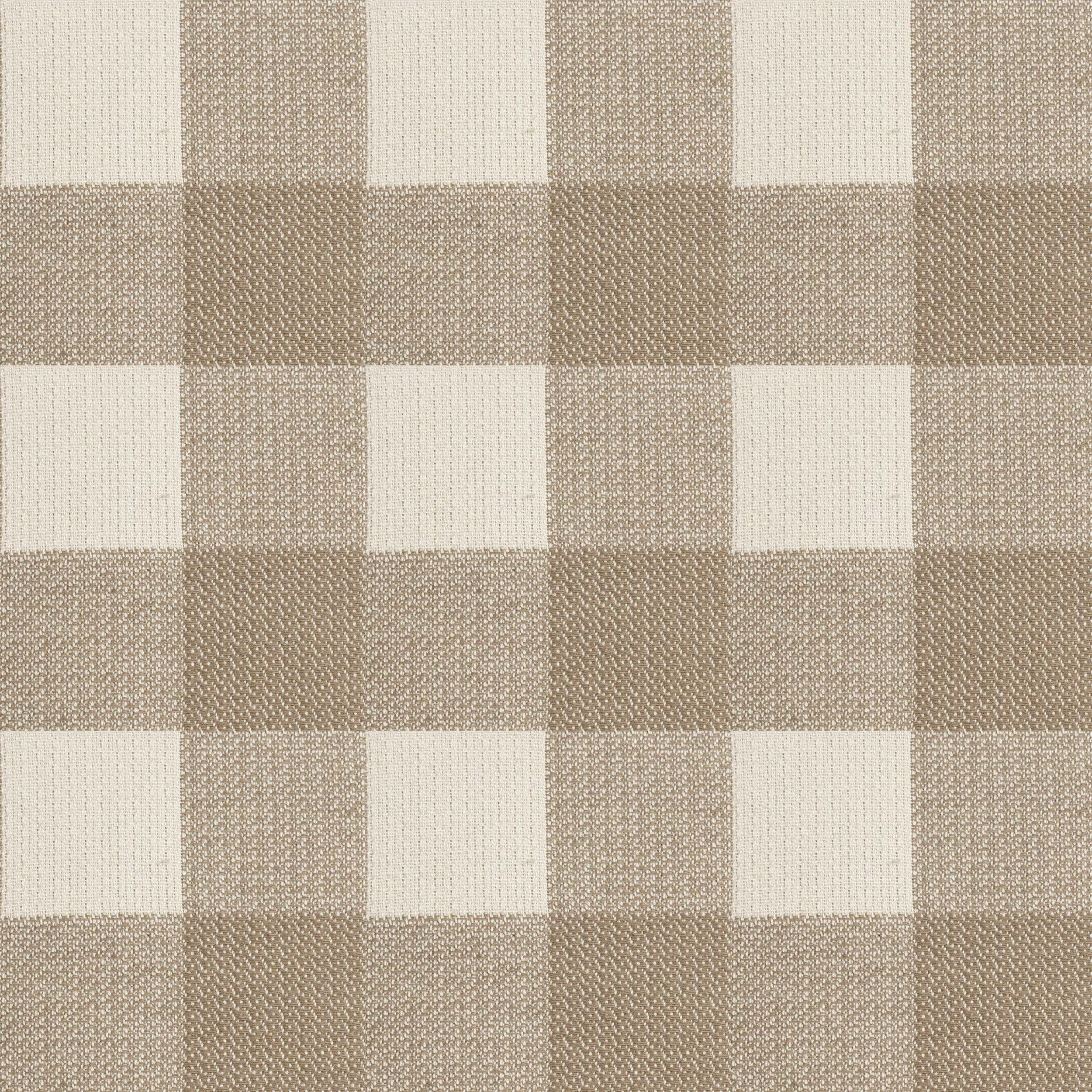 Housse de coussin jacquard 30x50 cm Vichy Tabaco