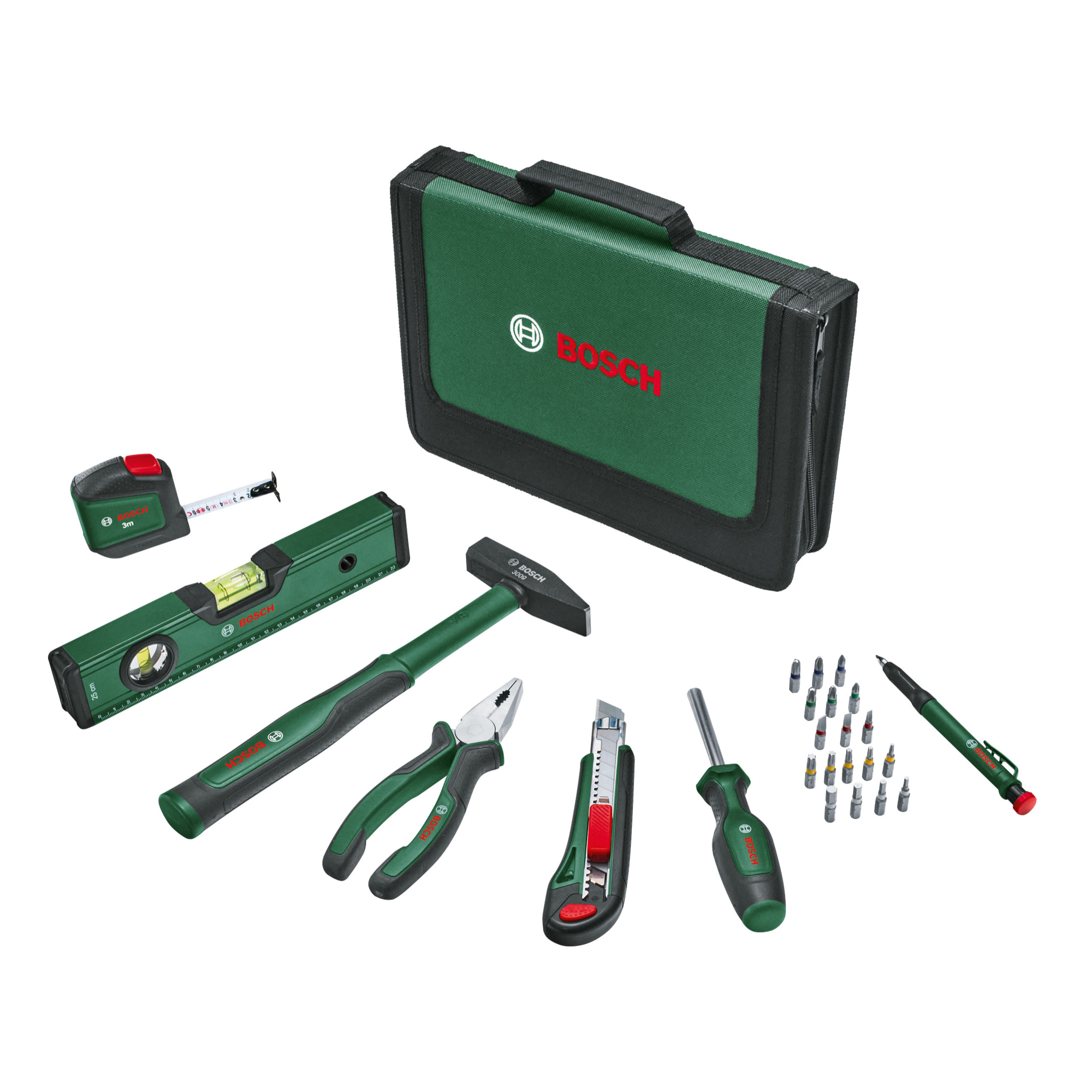 Set d'outils à main 'Universal' 25 pièces - BOSCH - 1600A02BY6