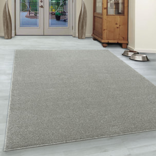 CALIFORNIE - Tapis uni à poils courts Creme