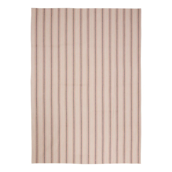 Tapis Groove 170x120cm rayé bleu navy