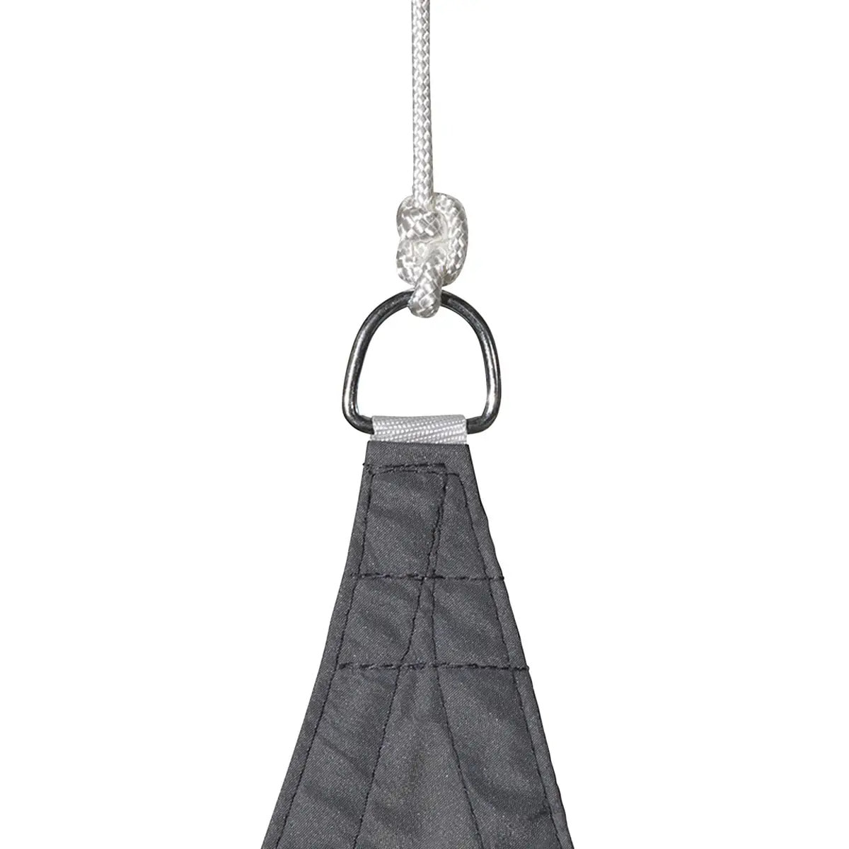 Voile d'ombrage rectangulaire "Curacao" gris 4x3m en polyester