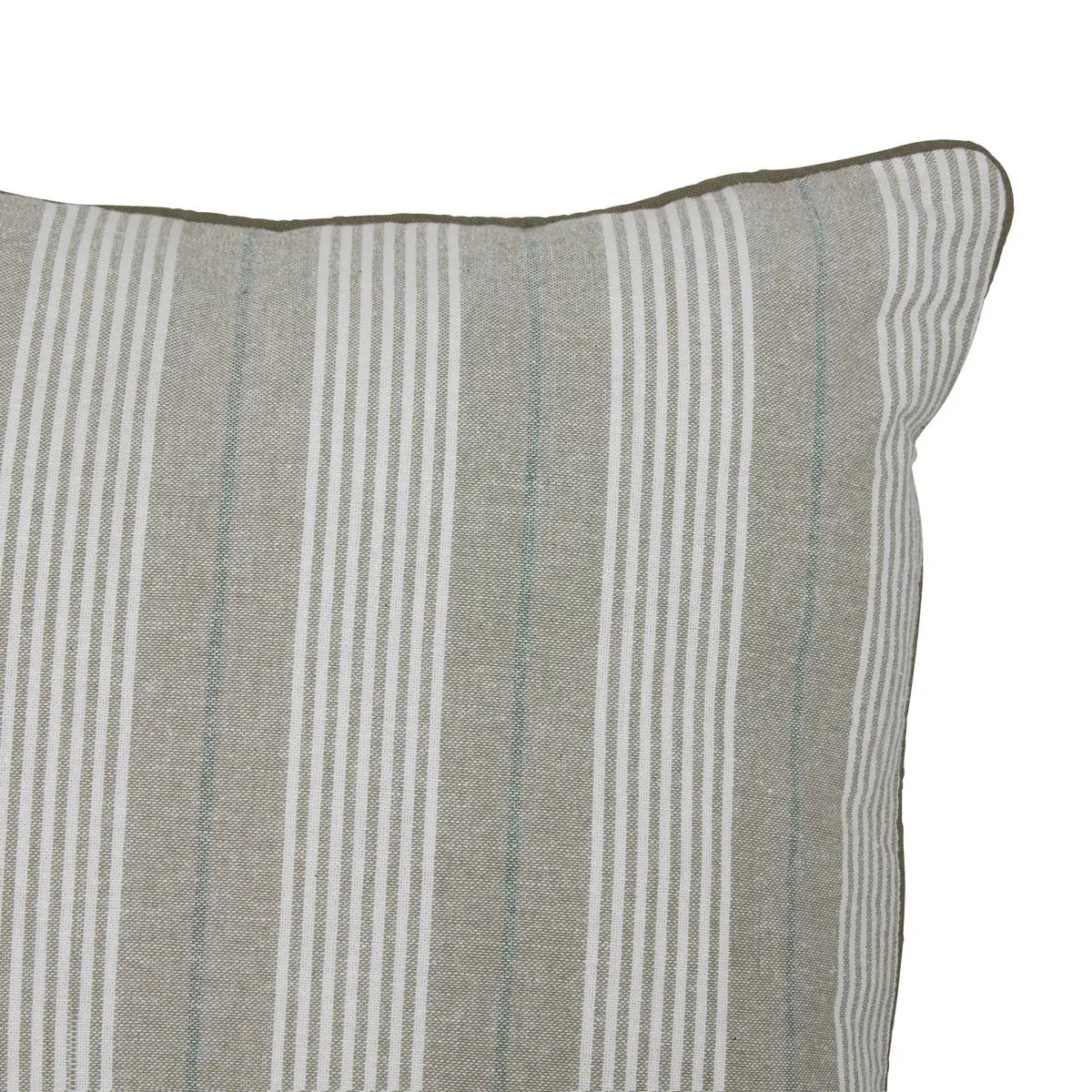 Coussin Groove 58x38cm rayé vert
