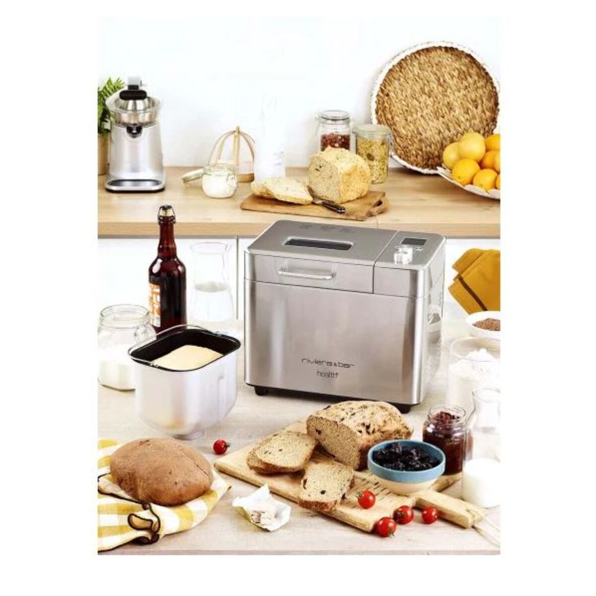 Machine à pain RIVIERA ET BAR Sans Gluten & Co QMP440