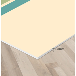 Alfombra de vinilo CERAMIKO, Perséfone 112x200 cm