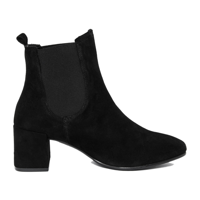 EYE STIVALETTO CHELSEA CON TACCO NERO