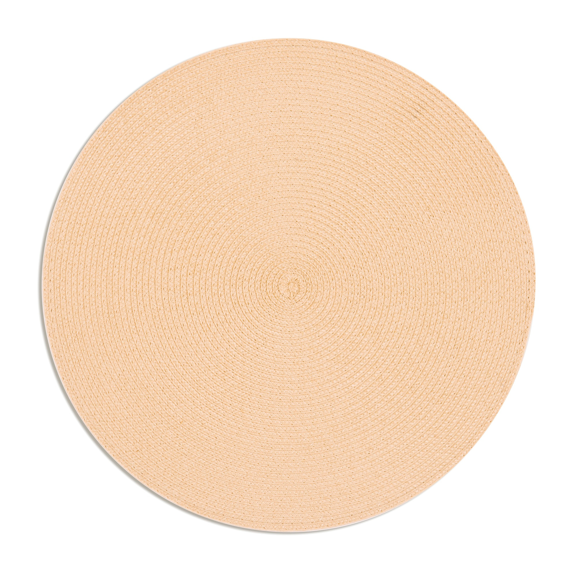 Set 6 tovagliette tonde Excelsa – Round, Polipropilene Beige