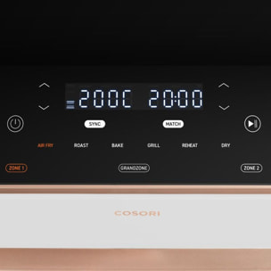 Friteuse sans huile COSORI Twinfry Chef Edition Blanc KOSP0042EUN 10 L