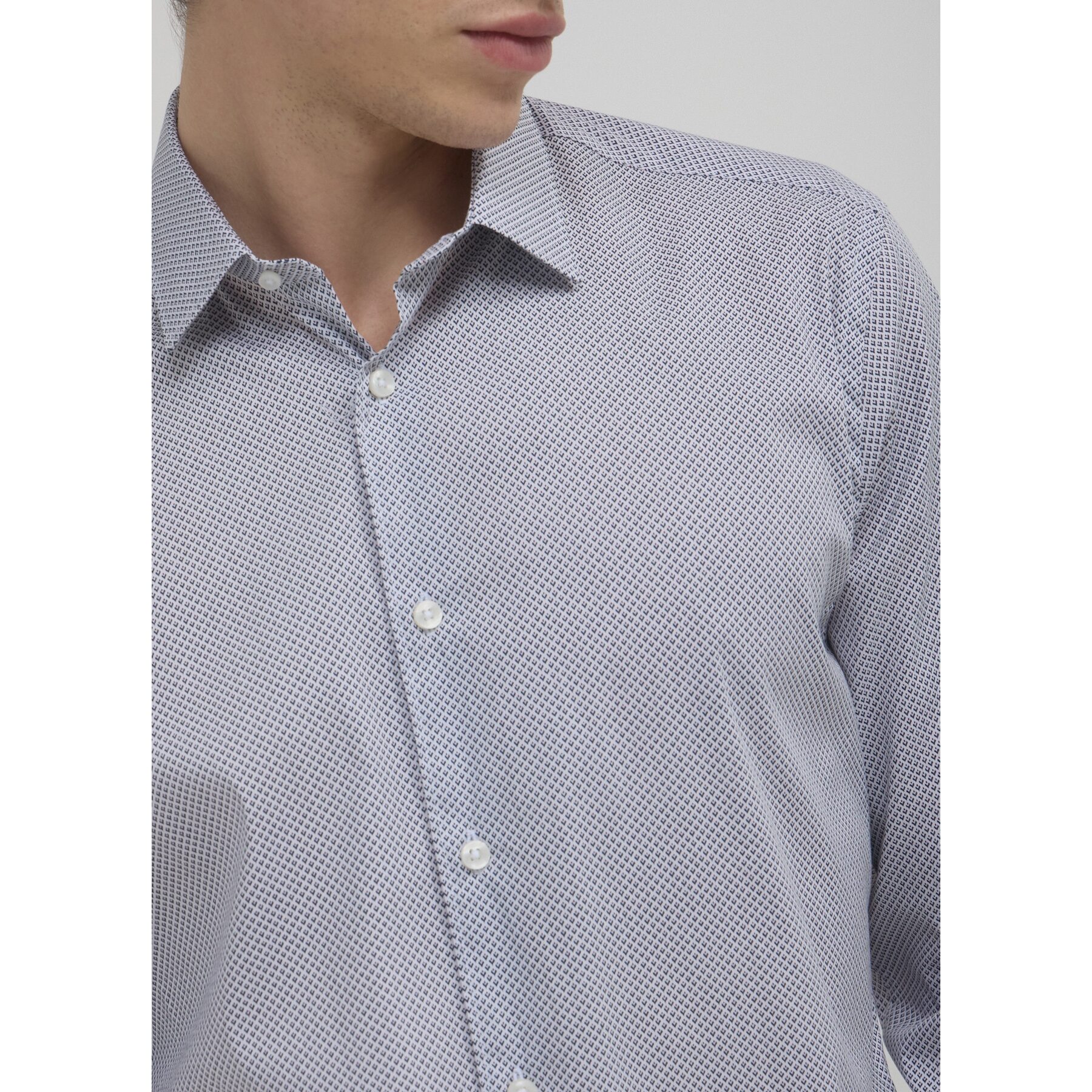 Camicia classica micro fantasia