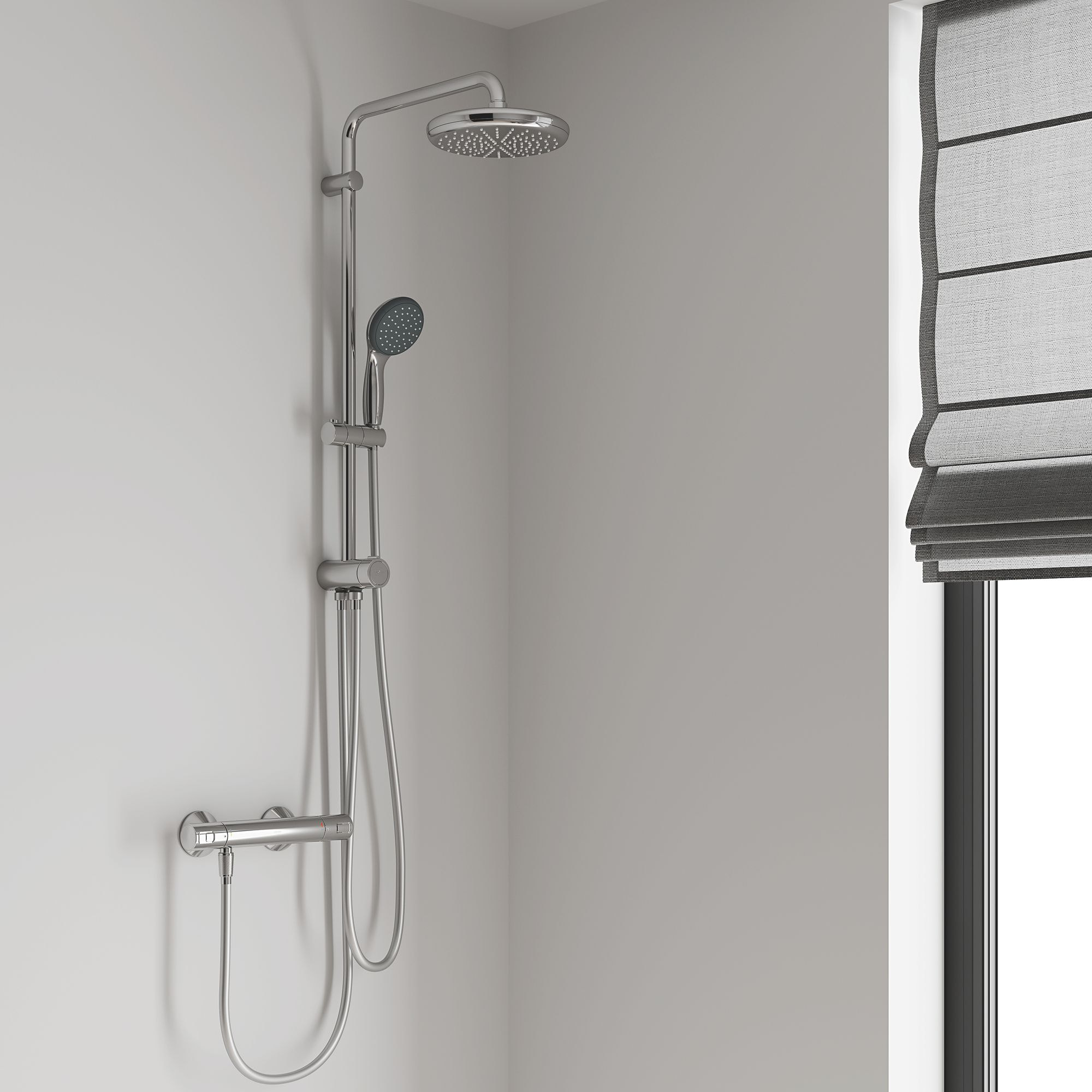 GROHE Precision Start Mitigeur thermostatique Douche Chromé