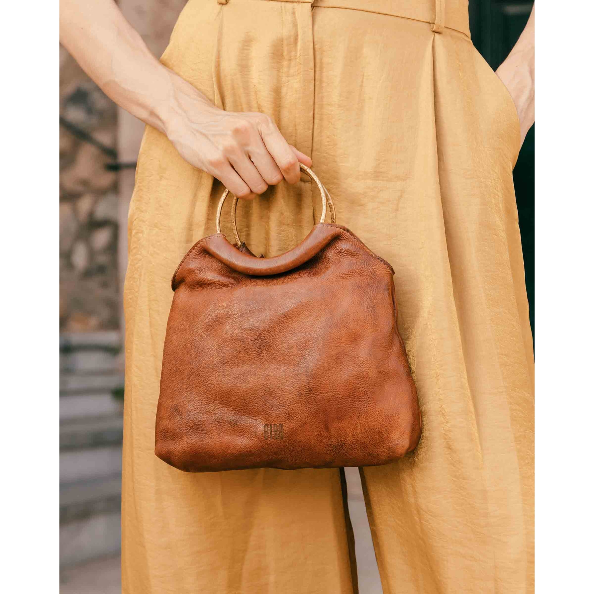 Bolso de hombro BIBA Rox de piel