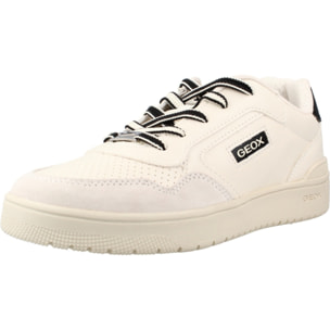 Zapatos Niña de la marca GEOX  modelo J56LQI 05422 BLANCO
