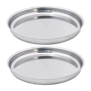 Lot de 2 plateaux pour fruits de mer 34,7 cm Fackelmann Spécialités Culinaires