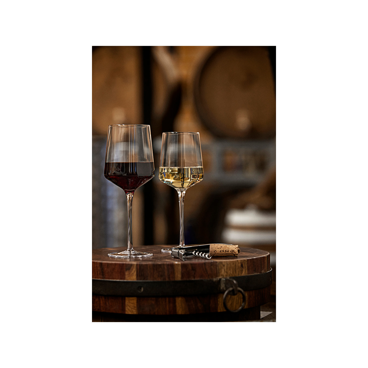 Set de 2 verres à vin rouge Rocks  40 cl