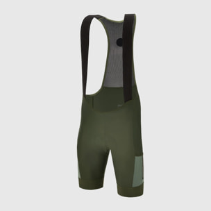 Gravel Men's Bib Shorts - Vert Militaire - Verde Militare