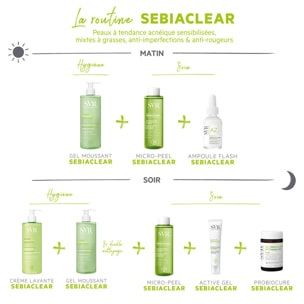 Sebiaclear - Micro-Peel Eau Rénovatrice Désincrustante Lissante 150 ml