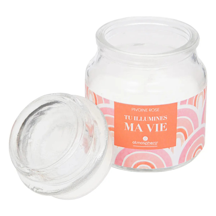 Bougie parfumée "Jomy" - pivoine - 70g