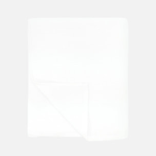 Drap de bain - Waffle Blanc - 90x150cm - 355g/m²