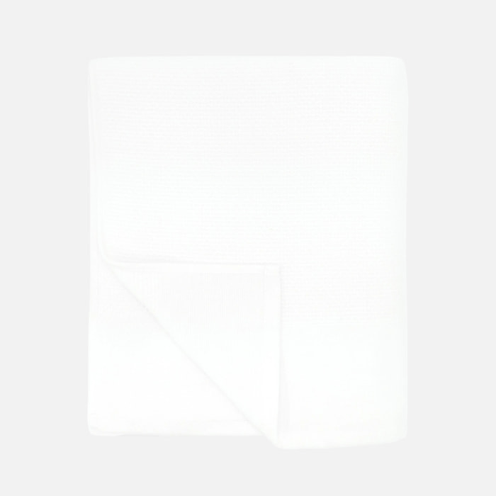 Drap de bain - Waffle Blanc - 90x150cm - 355g/m²