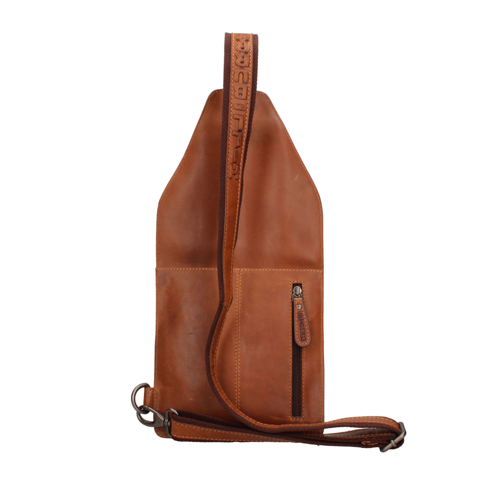 Marsupio  da uomo In Vera pelle Made in Italy 20x40x3 cm