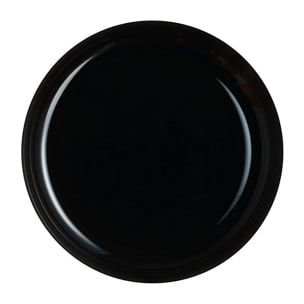 6 piatti fondi per Mezzé 29cm Friend's Time Nero - Luminarc