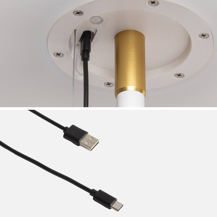 Lampadaire extérieur solaire LED H150cm Alex
