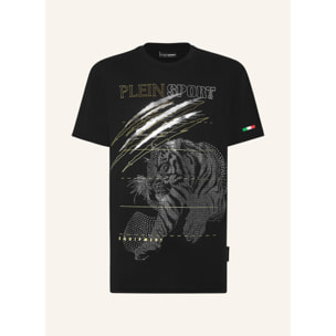 PLEIN SPORT Camiseta Cuello Redondo TIGER