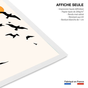 Affiche ""Envolee Up and Away"" Affiche seule