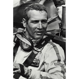 Photo célébrité Paul Newman Indianapolis Tableau alu Dibond