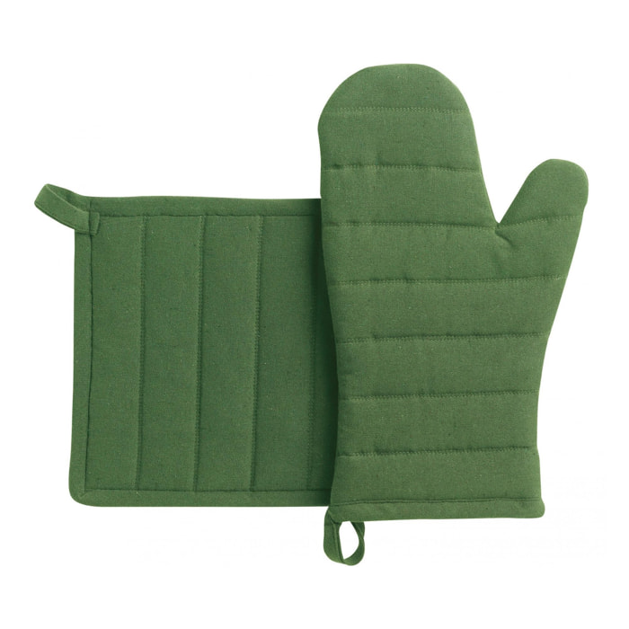 Lot gant de cuisine/manique recyclé Jona