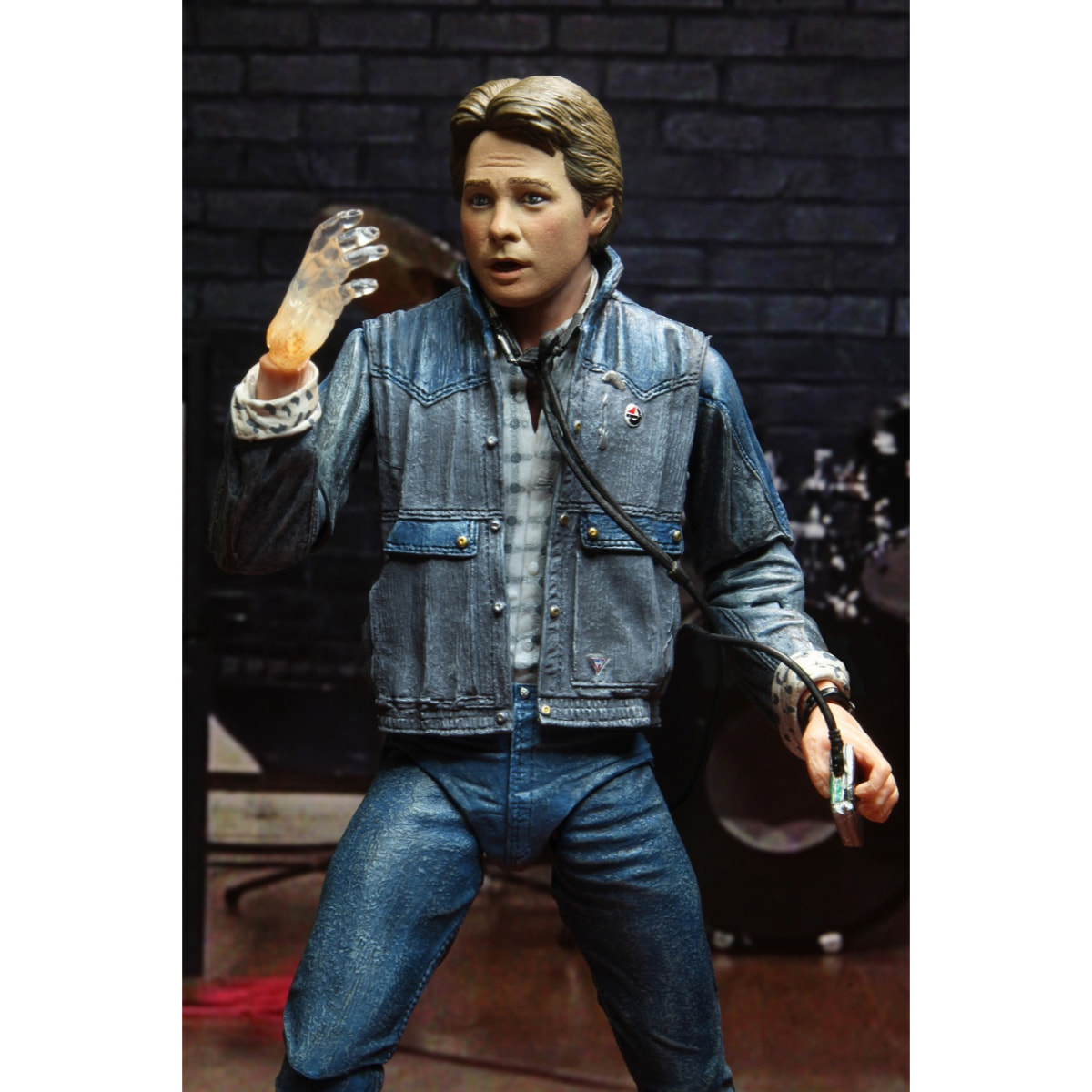 Ritorno Al Futuro Statua Marty Mcfly Ultimate Audizione Action Figura 18 cm Neca