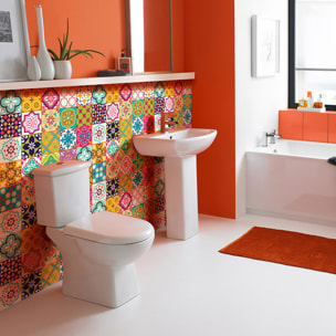 Stickers muraux - Sticker Mural Carrelage adhésif Cuisine Salle de Bain - 30 STICKERS CARRELAGES AZULEJOS CATALIA