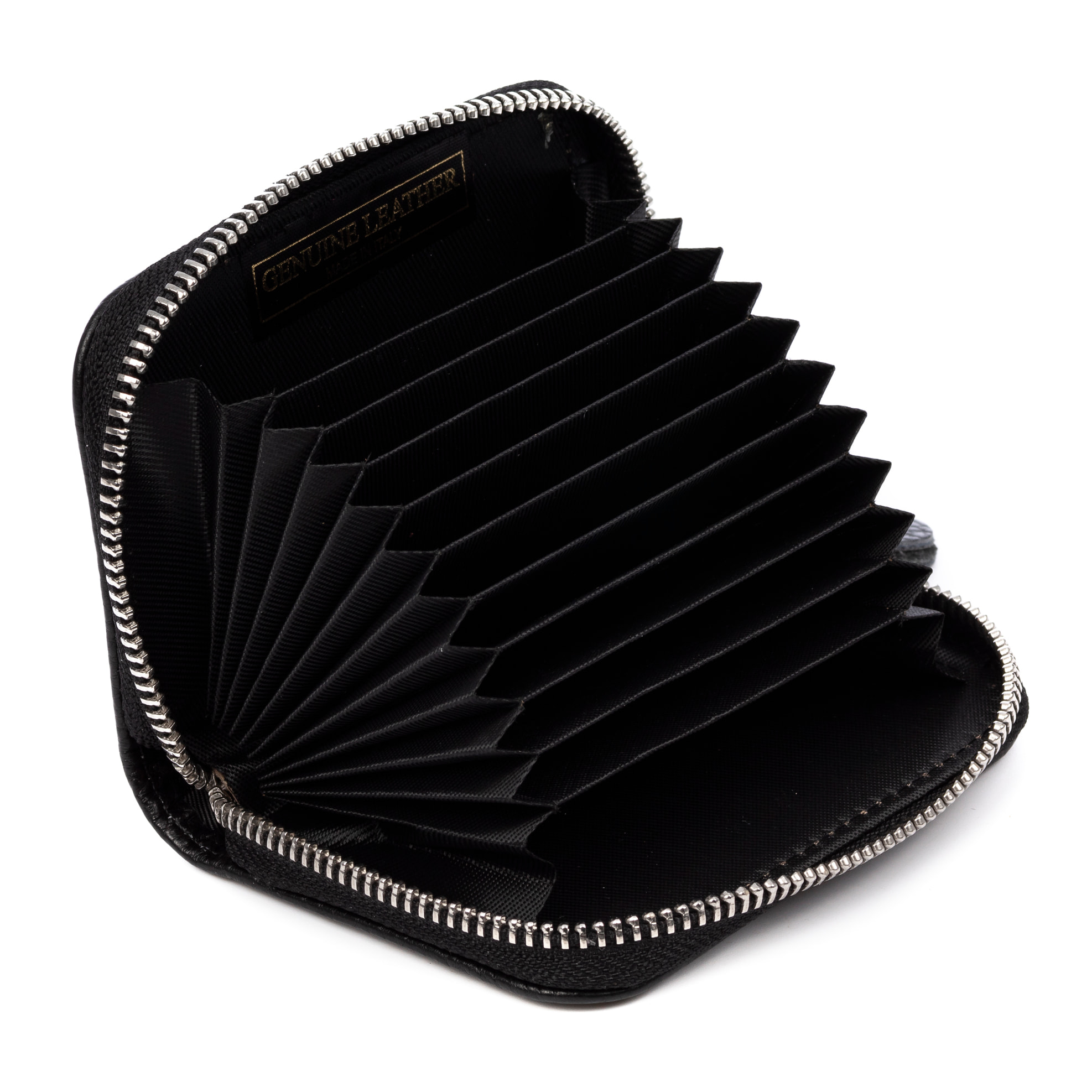 Balocco cartera tarjetero mujer. Piel auténtica Dollaro.